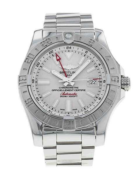 breitling avenger ii gmt white|breitling avenger ii gmt a32390.